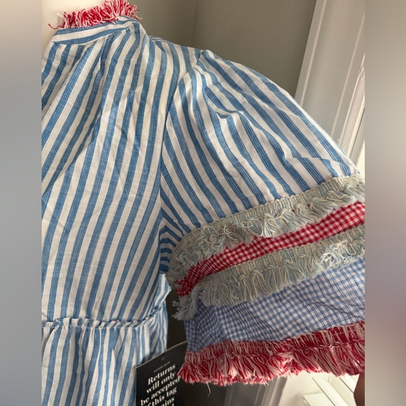 NWT TUCKERNUCK  Savannah Stripe Crawford Dress Size M - Picture 7 of 11